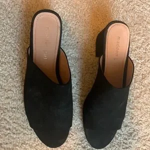 Madden Girl Shoes Madden Girl Lorna Block Heel Slides Poshmark